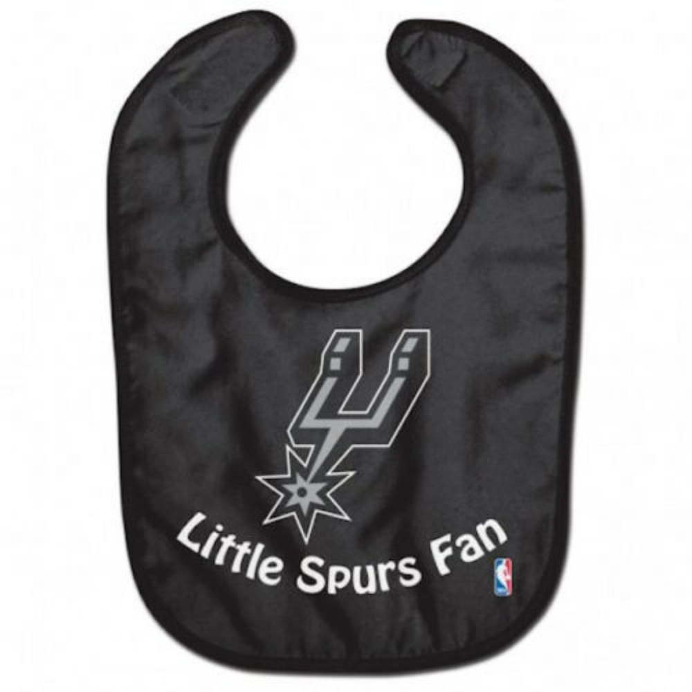 San Antonio Spurs Baby Feeding Bib NBA Little Fan